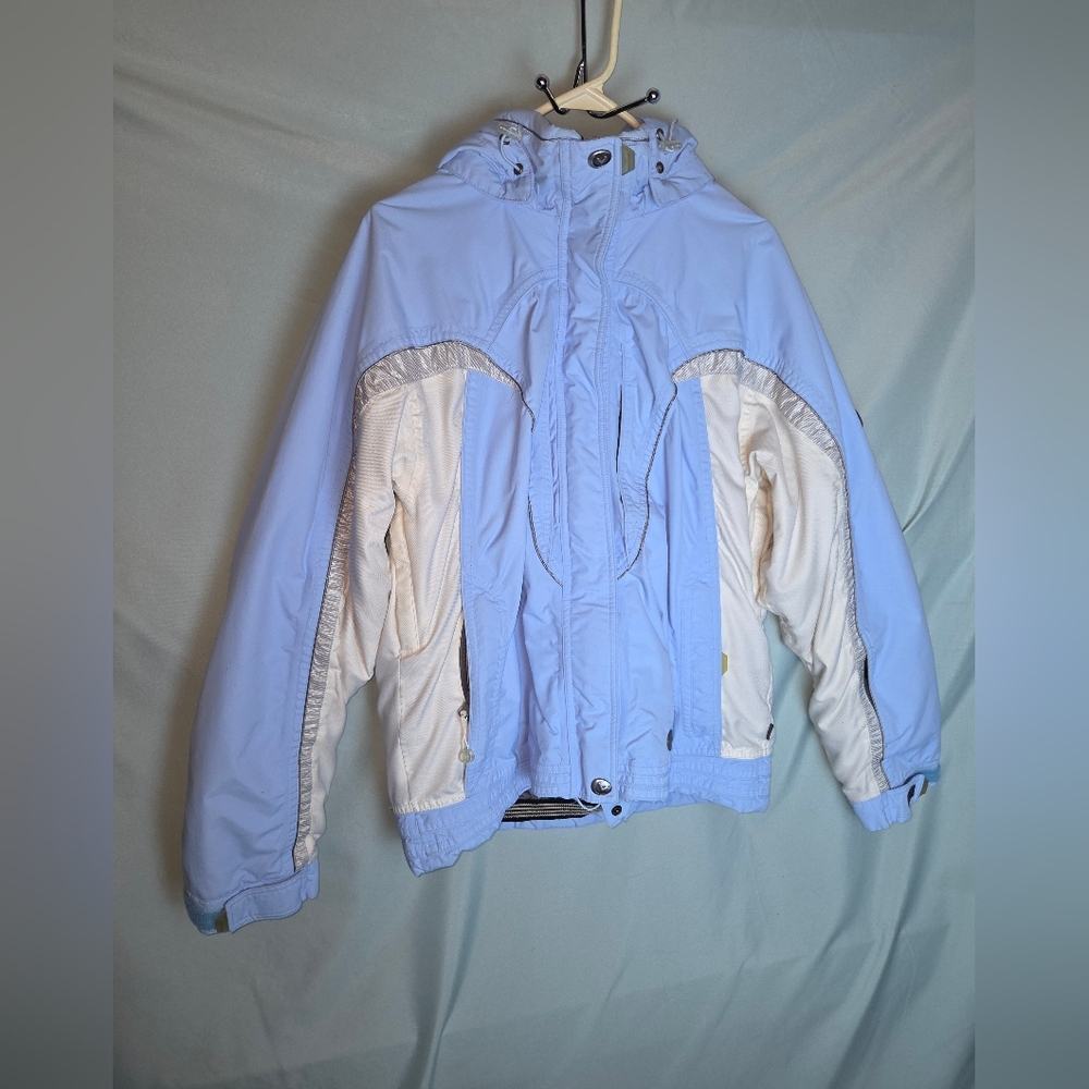 FIVE SEASONS Ski Snow Winter Blue/White Jacket Women's Sz M/L (See Description)